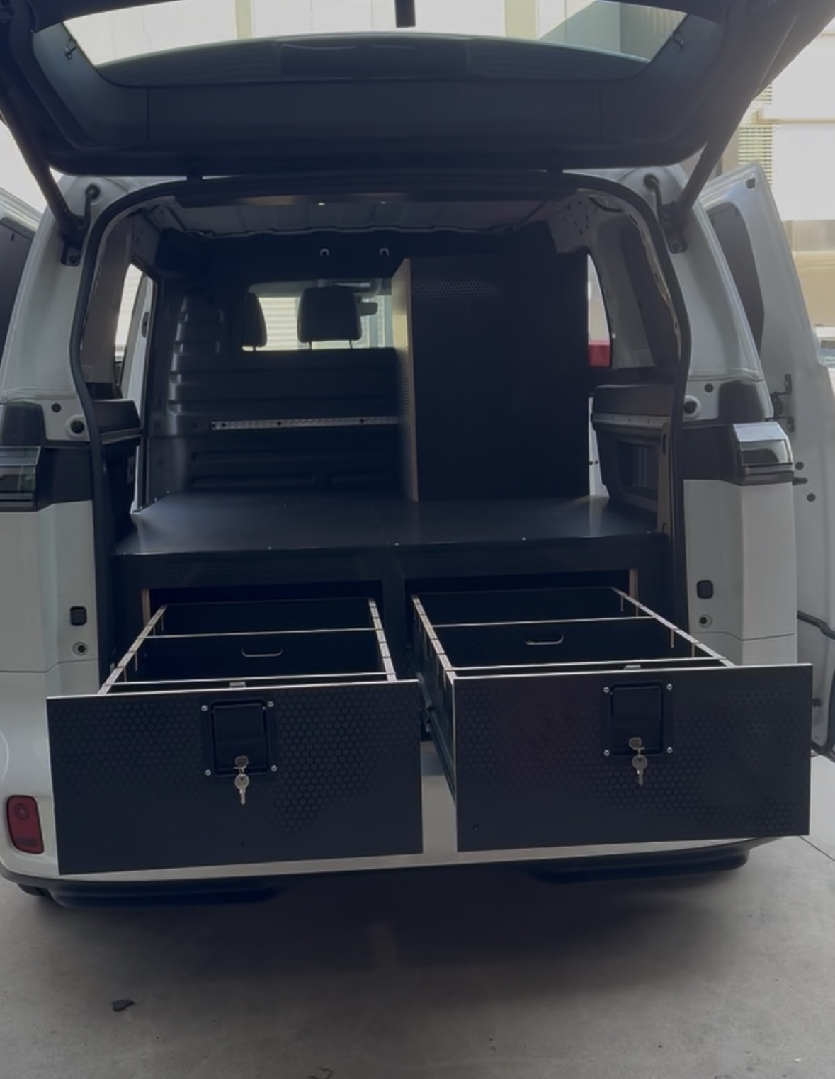 Complete Melbourne tradie van setup
